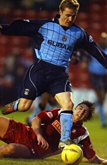 17-01-2004 v Walsall Collection: Gary McSheffrey Scores Coventry City's Sixth Goal Against Walsall (17-01-2004)