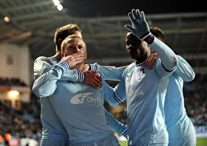 Images Dated 14th February 2012: Gary McSheffrey's Epic Stunner: Coventry City's Thrilling Opening Goal vs