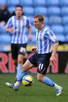 Images Dated 7th January 2012: Gary McSheffrey's FA Cup Moment: Coventry City vs Southampton (07-01-2012)