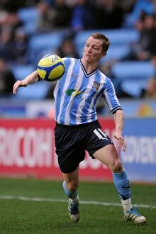 Images Dated 7th January 2012: Gary McSheffrey's FA Cup Triumph: Coventry City vs Southampton (07-01-2012, Ricoh Arena)
