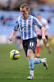 Images Dated 7th January 2012: Gary McSheffrey's FA Cup Victory: Coventry City Overpowers Southampton (07-01-2012)