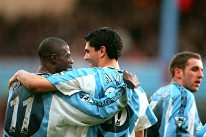 Classic Match Prints: George Boateng's Stunner: Aston Villa's Unforgettable Celebration After Coventry City Goal (February 27)