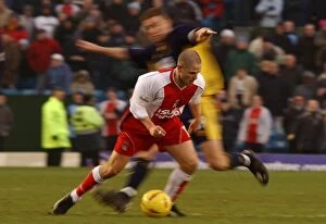 Images Dated 21st February 2004: Graham Barrett of Coventry City Outsmarts Ben Chorley in Intense Nationwide Division One Clash