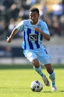 Images Dated 6th April 2015: Grant Ward in Action: Coventry City vs Notts County - Sky Bet League One
