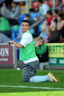 Images Dated 2012 September: Gresty Road Showdown: Callum Ball's Standout Performance for Coventry City in Npower League One (Sept 1)
