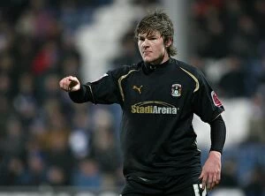 Images Dated 10th January 2009: Gunnarsson's Coventry: Queens Park Rangers vs Coventry City in Championship (10-01-2009)