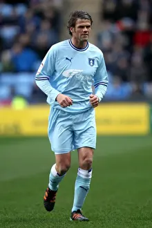 Images Dated 2012 January: Hreidarsson in Action: Coventry City vs Middlesbrough at Ricoh Arena (2012)