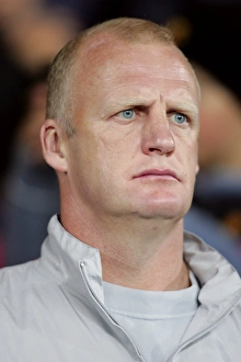 Classic Match Prints: Iain Dowie Leads Coventry City in Carling Cup Third Round Clash at Old Trafford Against Manchester United (2007)