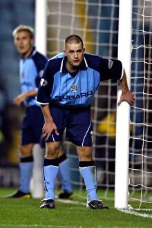 Images Dated 8th December 2003: Intense Clash: Coventry City vs Sunderland (08-12-2003)
