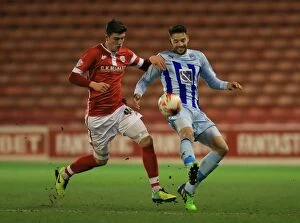 Images Dated 3rd March 2015: Intense Rivalry: Barnsley vs. Coventry City - A Hard-Fought Battle for Supremacy in Sky Bet League