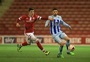 Images Dated 3rd March 2015: Intense Rivalry: Barnsley vs. Coventry City - A Football Battle