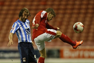 Sky Bet League One - Barnsley V Coventry City - Oakwell Prints: Intense Rivalry: Barnsley vs Coventry City - A Fight for Supremacy in Sky Bet League One