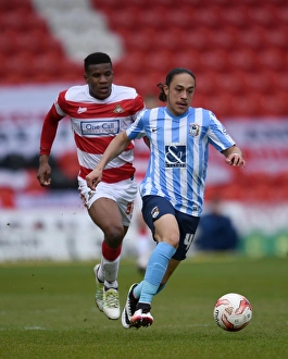 Intense Rivalry: Calder vs Jones Clash at Keepmoat Stadium (Doncaster Rovers vs Coventry City, Sky Bet League One, 2015-16)