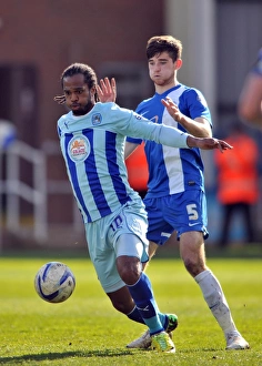 Images Dated 2014: Intense Rivalry: A Clash Between Jack Baldwin