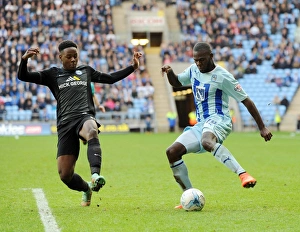 Images Dated 2014: Intense Rivalry: Coventry City vs