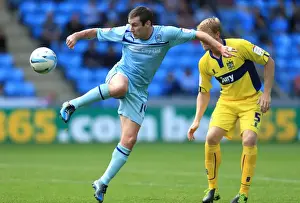 Coventry City V Bury : Ricoh Arena : 25-08-2012 Prints: Intense Rivalry: Coventry City vs Bury - A Football League One Battle at Ricoh Arena