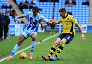 Images Dated 2015 January: Intense Rivalry: Dominic Samuel vs