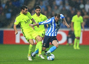 Sky Bet League One - Coventry City V Southend United - Ricoh Arena Prints: Intense Rivalry: A Football Battle - Coventry City vs