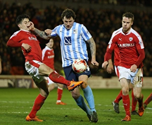 Soccer Football Birmpics Prints: Intense Rivalry: Williams vs. Henderson - Barnsley vs