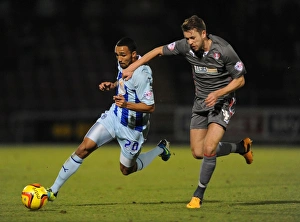 Images Dated 2013 November: Intense Rivalry: Wilson vs Arnason's Battle for Possession in Coventry City vs Rotherham United (Sky Bet League One)