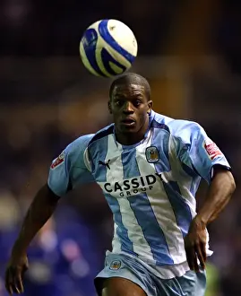 Images Dated 2008: Isaac Osbourne in Action for Coventry City against Birmingham City in Championship Clash at St