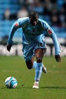 Images Dated 12th November 2007: Isaac Osbourne in Action: Coventry City vs. West Bromwich Albion - Championship Match at Ricoh