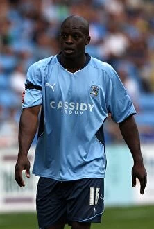 Images Dated 9th August 2009: Isaac Osbourne's Unforgettable Performance: Coventry City vs Ipswich Town Championship Showdown