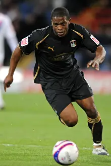 Images Dated 2009 April: Isaac Osbourne's Unyielding Performance: Coventry City vs