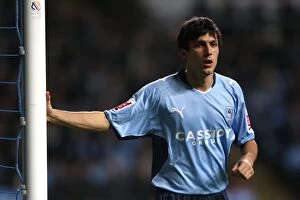 Images Dated 9th December 2009: Jack Cork in Action: Coventry City vs Newcastle United - Championship Clash (09-12-2009)