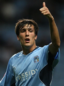 Images Dated 2009 October: Jack Cork in Action: Coventry City vs Reading, Championship 2009 at Ricoh Arena
