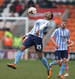 Season 2015-16 Prints: Jacob Murphy in Action: Coventry City vs Blackpool - Sky Bet League One