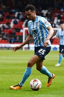 Images Dated 23rd April 2016: Jacob Murphy at Keepmoat Stadium: Coventry City vs Doncaster Rovers, Sky Bet League One