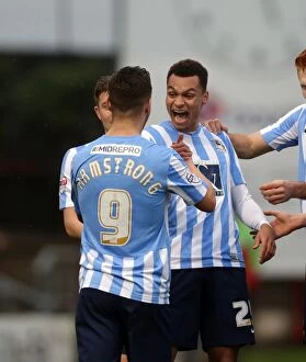 Images Dated 2nd January 2016: Jacob Murphy's Brace: Coventry City's Victory over Crewe Alexandra in Sky Bet League One