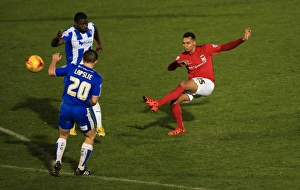 Jacob Murphy's Determined Shot: Coventry City's Fight in Sky Bet League One Clash vs Colchester United