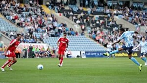 Images Dated 19th September 2015: Jacob Murphy's Strike: Coventry City vs Chesterfield in Sky Bet League One