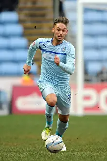 Images Dated 2013 January: James Bailey in Action: Coventry City vs Oldham (Npower League One) at Ricoh Arena