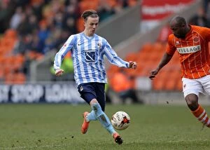 Images Dated 12th March 2016: James Maddison: Coventry City Star Shines at Bloomfield Road against Blackpool (Sky Bet League One)