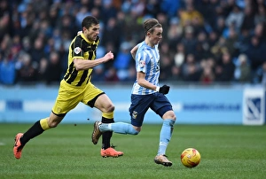 Football Soccer Full Length Prints: James Maddison vs John Mousinho: A Riveting Rivalry in Coventry City vs Burton Albion