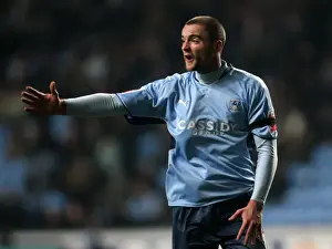 James McPake in Action: Coventry City vs Nottingham Forest Championship Match (09-02-2010)