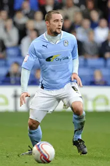 James McPake of Coventry City in Action against Crystal Palace in the Npower Championship (13-11-2010, Selhurst Park)