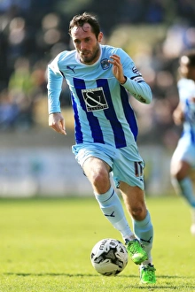 James O'Brien in Action: Coventry City vs Notts County, Sky Bet League One at Meadow Lane