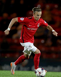 Jamie Maddison in Action: Coventry City vs Rochdale, Capital One Cup First Round, Spotland