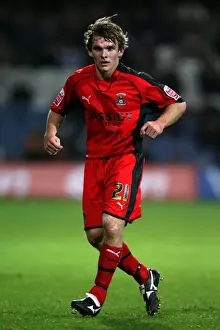Images Dated 6th November 2007: Jay Tabb of Coventry City in Action against Queens Park Rangers in the Coca-Cola Football League Championship