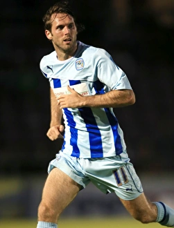Jim O'Brien in Action: Coventry City vs Cardiff City - Capital One Cup First Round at Sixfields Stadium