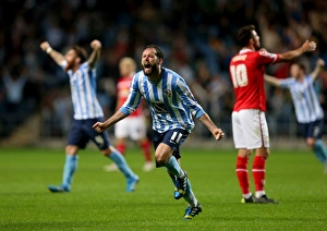 Full Length Prints: Jim O'Brien's Hat-Trick: Coventry City's Sky Bet League One Victory Over Crewe Alexandra at Ricoh Arena