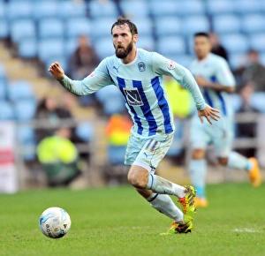 Images Dated 2014: Jim O'Brien's Man of the Match Performance Leads Coventry City to Victory over Peterborough United