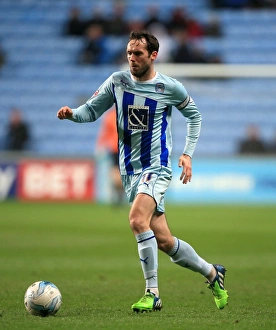 Images Dated 2015 April: Jim O'Brien's Thrilling Goal: Coventry City vs Leyton Orient