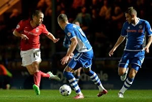 Images Dated 20th October 2015: Joe Cole vs. Jim McNulty: A Fierce Battle for Possession in Coventry City's Sky Bet League One