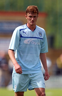 Images Dated 14th July 2012: Joe Henderson in Action: Coventry City FC vs Hinckley United - Pre-Season Friendly at De Montfort Park