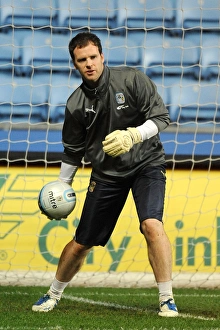 Joe Murphy in Action: Coventry City vs Leeds United, Npower Championship (14-02-2012) - Ricoh Arena